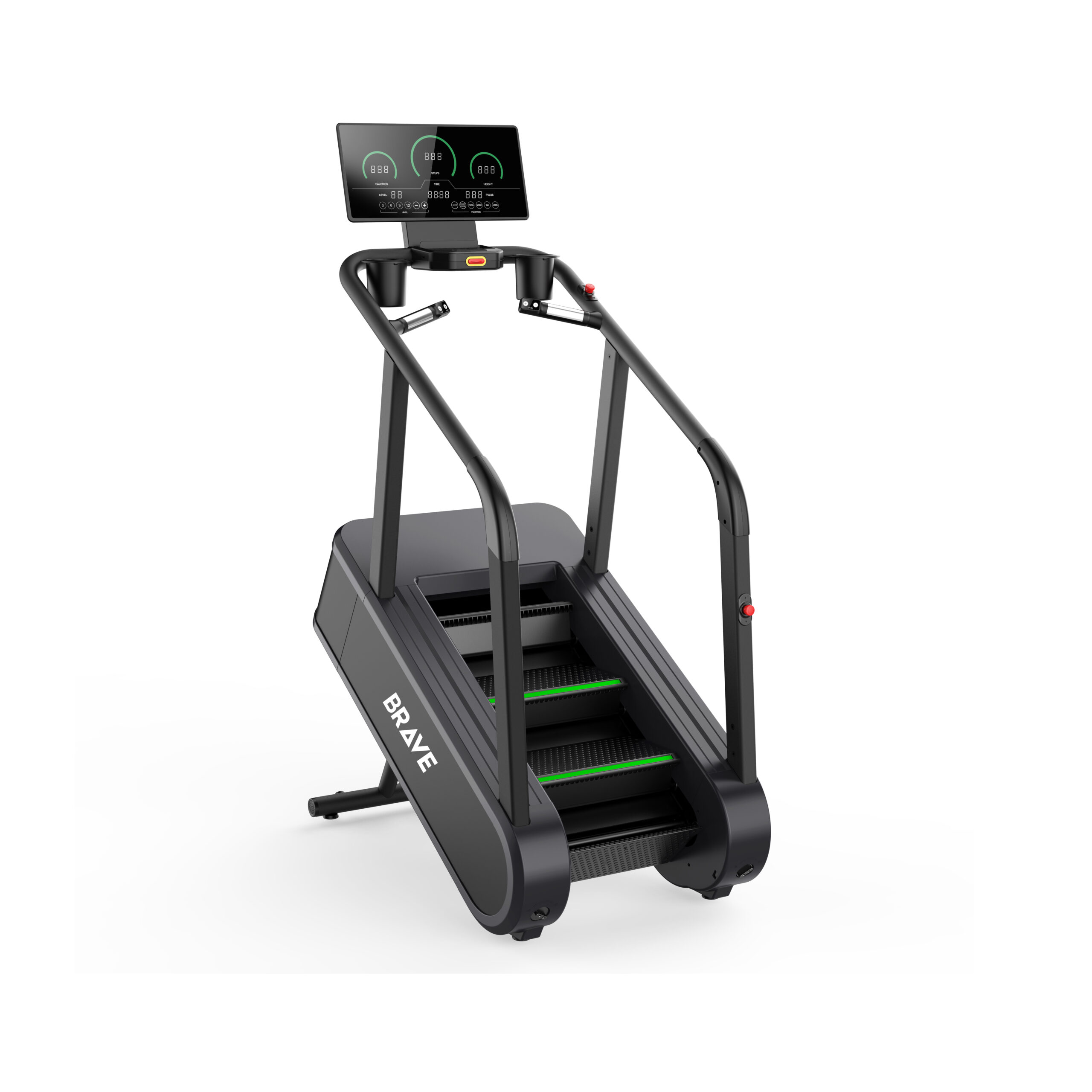 Escada Ergométrica - Evolution 3 níveis - Premium Brave